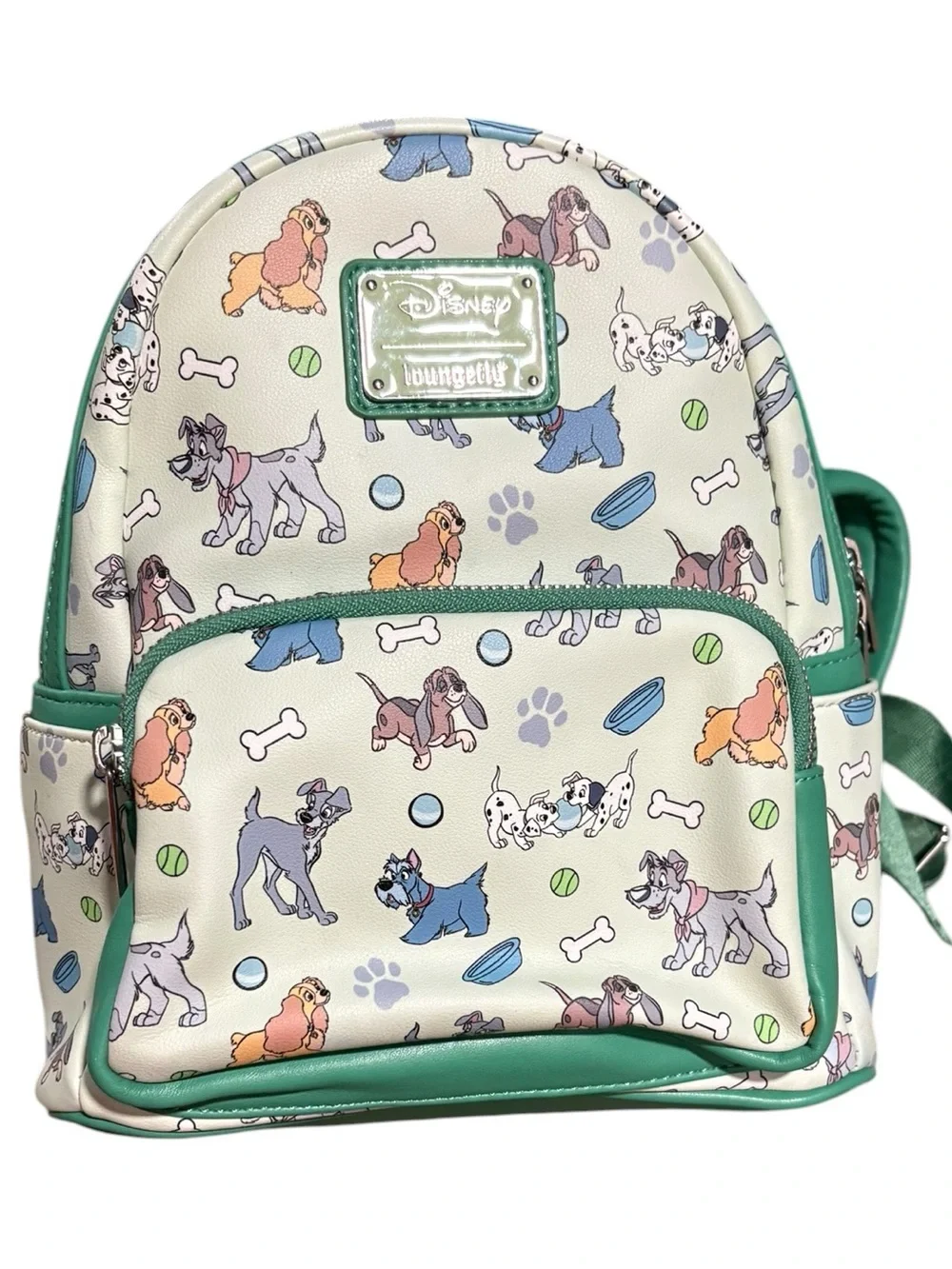 Loungefly Disney Lady And The Tramp & 101 Dalmatian Mini Backpack Purse